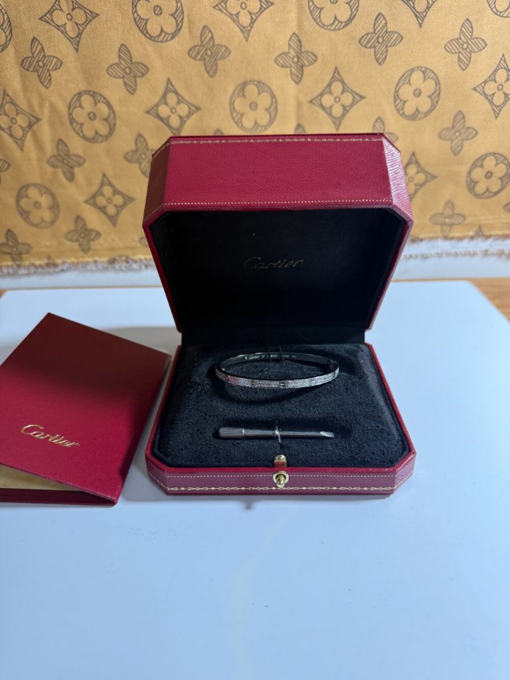 Cartier Love Bracelet - 18k White Gold